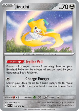 Jirachi 126/182  SV04 Paradox Rift - Common