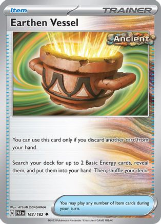Earthen Vessel 163/182  - Reverse Holofoil SV04 Paradox Rift - Uncommon