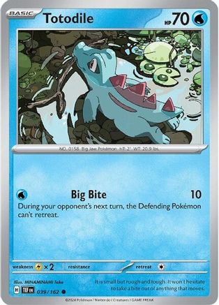 Totodile 039/162  SV05 Temporal Forces - Common