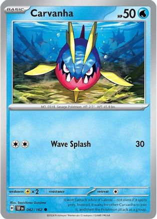 Carvanha 042/162  SV05 Temporal Forces - Common