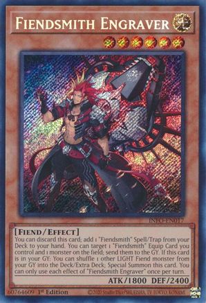 Fiendsmith Engraver (INFO-EN017) - The Infinite Forbidden 1st Edition