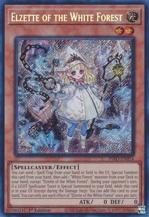 Elzette of the White Forest (INFO-EN014) - The Infinite Forbidden 1st Edition