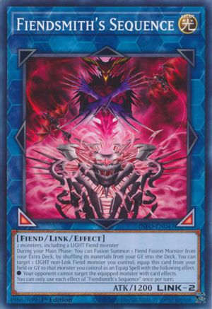 Fiendsmith's Sequence (INFO-EN047) - The Infinite Forbidden 1st Edition