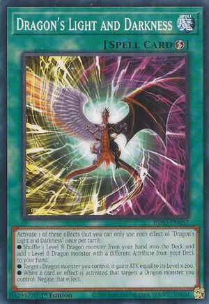 Dragon's Light and Darkness (INFO-EN057) - The Infinite Forbidden 1st Edition