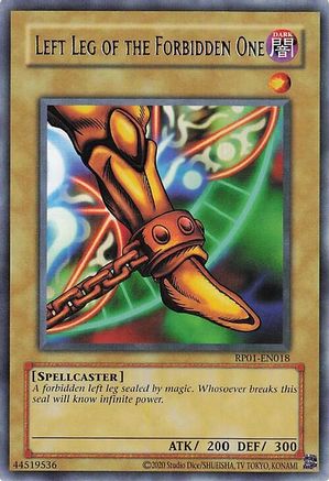 Left Leg of the Forbidden One (RP01-EN018) - Retro Pack (2020 Date Reprint) Unlimited