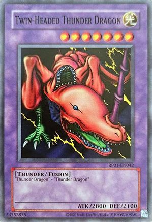 Twin-Headed Thunder Dragon (RP01-EN042) - Retro Pack (2020 Date Reprint) Unlimited