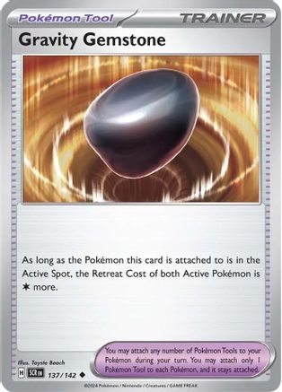 Gravity Gemstone 137/142  SV07 Stellar Crown - Uncommon
