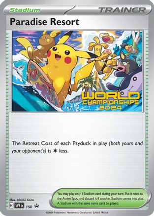 Paradise Resort 150  SV Scarlet & Violet Promo Cards - Promo