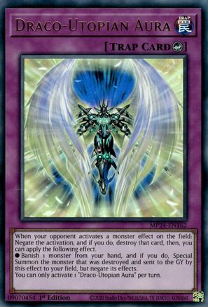 Draco-Utopian Aura (MP24-EN162) - 25th Anniversary Tin: Dueling Mirrors 1st Edition