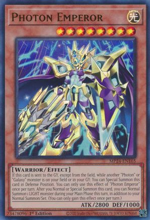 Photon Emperor (MP24-EN165) - 25th Anniversary Tin: Dueling Mirrors 1st Edition