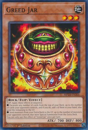 Greed Jar (MP24-EN366) - 25th Anniversary Tin: Dueling Mirrors 1st Edition