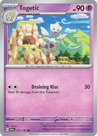Togetic 071/191  SV08 Surging Sparks - Common