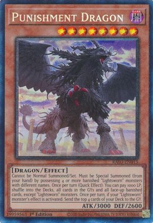 Punishment Dragon (PCR) (RA03-EN015) - Quarter Century Bonanza 1st Edition
