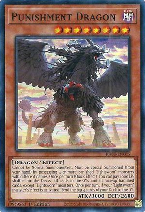 Punishment Dragon (RA03-EN015) - Quarter Century Bonanza 1st Edition
