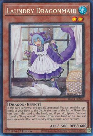 Laundry Dragonmaid (PCR) (RA03-EN021) - Quarter Century Bonanza 1st Edition