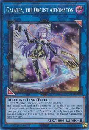Galatea, the Orcust Automaton (PCR) (RA03-EN044) - Quarter Century Bonanza 1st Edition