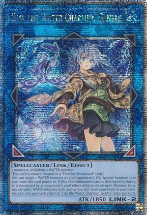 Eria the Water Charmer, Gentle (Quarter Century Secret Rare) (RA03-EN047) - Quarter Century Bonanza 1st Edition