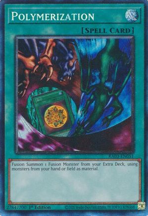 Polymerization (A) (Alternate Art) (PCR) (RA03-EN051) - Quarter Century Bonanza 1st Edition