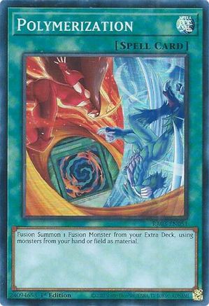 Polymerization (B) (HERO Art) (RA03-EN051) - Quarter Century Bonanza 1st Edition