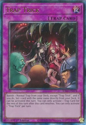 Trap Trick (PUR) (RA03-EN078) - Quarter Century Bonanza 1st Edition