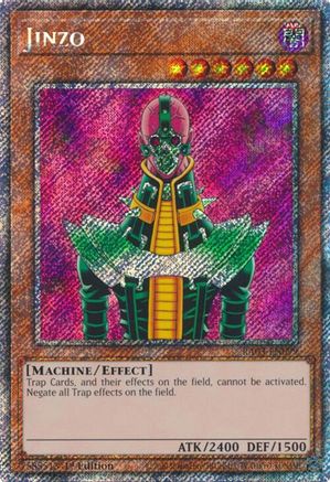 Jinzo (Platinum Secret Rare) (RA03-EN099) - Quarter Century Bonanza 1st Edition