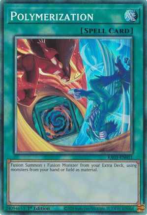 Polymerization (B) (HERO Art) (PCR) (RA03-EN051) - Quarter Century Bonanza 1st Edition