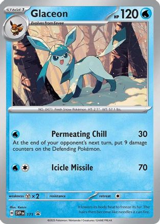 Glaceon 171  - Holofoil SV Scarlet & Violet Promo Cards - Promo