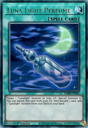 Luna Light Perfume (PUR) (RA04-EN090) - Quarter Century Stampede 1st Edition