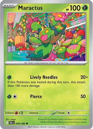 Maractus 008/086  SV Black Bolt - Common