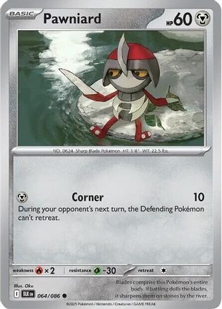 Pawniard 064/086  SV Black Bolt - Common