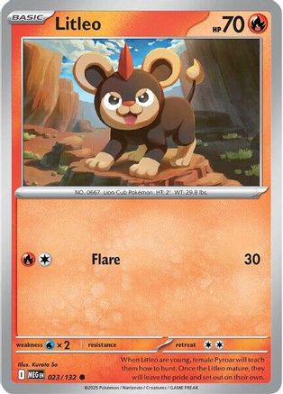 Litleo 023/132  ME01 Mega Evolution - Common