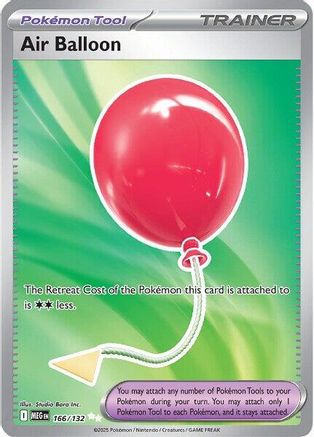 Air Balloon 166  - Holofoil ME01 Mega Evolution - Ultra Rare