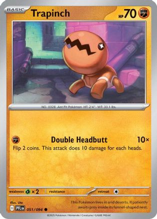 Trapinch 051/094  ME02 Phantasmal Flames - Common